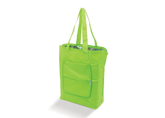 Sac isotherme publicitaire pliable Vert clair